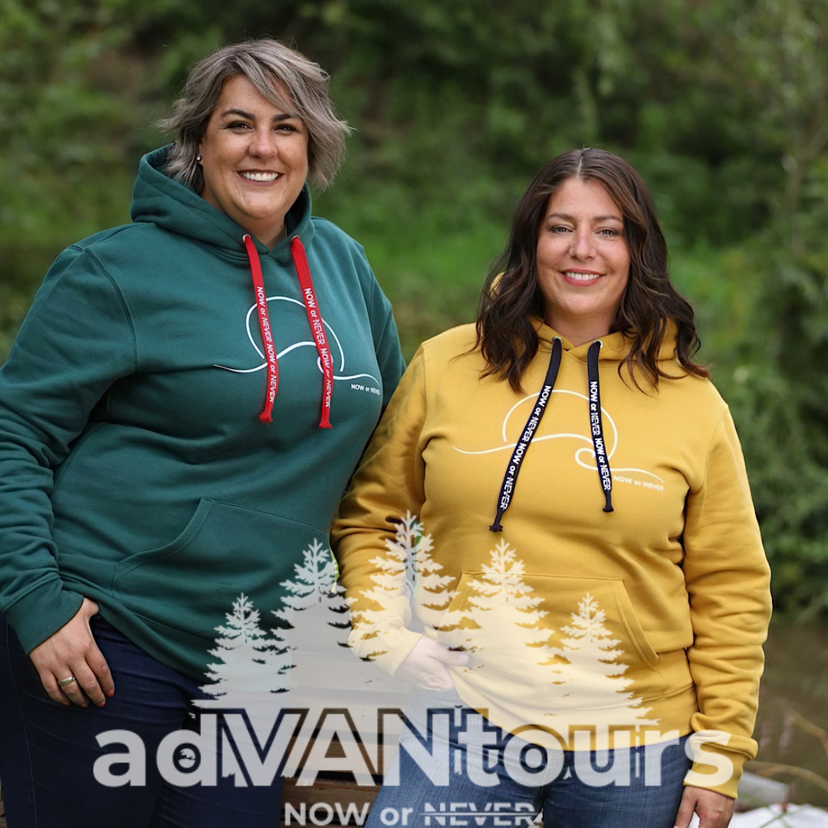 Sandra und Marika, die beiden Gründerinnen von adVANtours