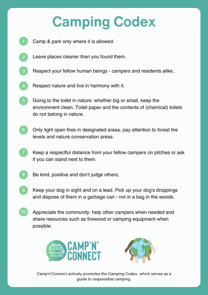 Camping Codex - rules for campers and vanlifers